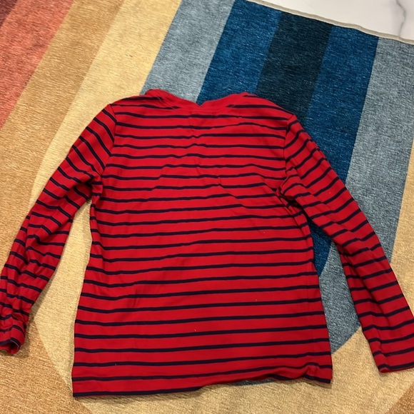 Red/Navy Striped Shirt - Picture 3 of 3